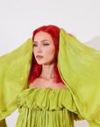 SUNBURN RED HALO HUMAN HAIR WIG
