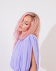 WATERMELON PINK HALO HUMAN HAIR WIG