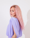 WATERMELON PINK HALO HUMAN HAIR WIG