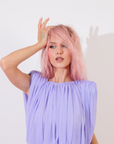 WATERMELON PINK HALO HUMAN HAIR WIG