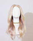 BEIGE VEIL HALO GLUELESS WIG