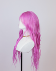 Frozen Fuchsia Human Hair Wig