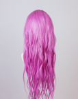 Frozen Fuchsia Human Hair Wig