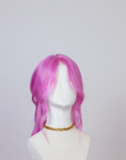 Frozen Fuchsia Human Hair Wig