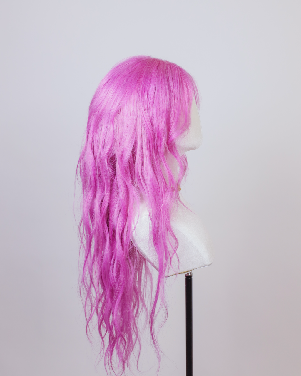 Frozen Fuchsia Human Hair Wig