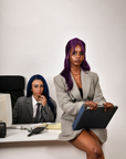Power Violet Human Hair Wig