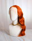 Carnelian Copper Human Hair Wig