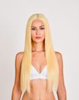 Canvas Blonde Human Hair Wig in 20 Inch Straight