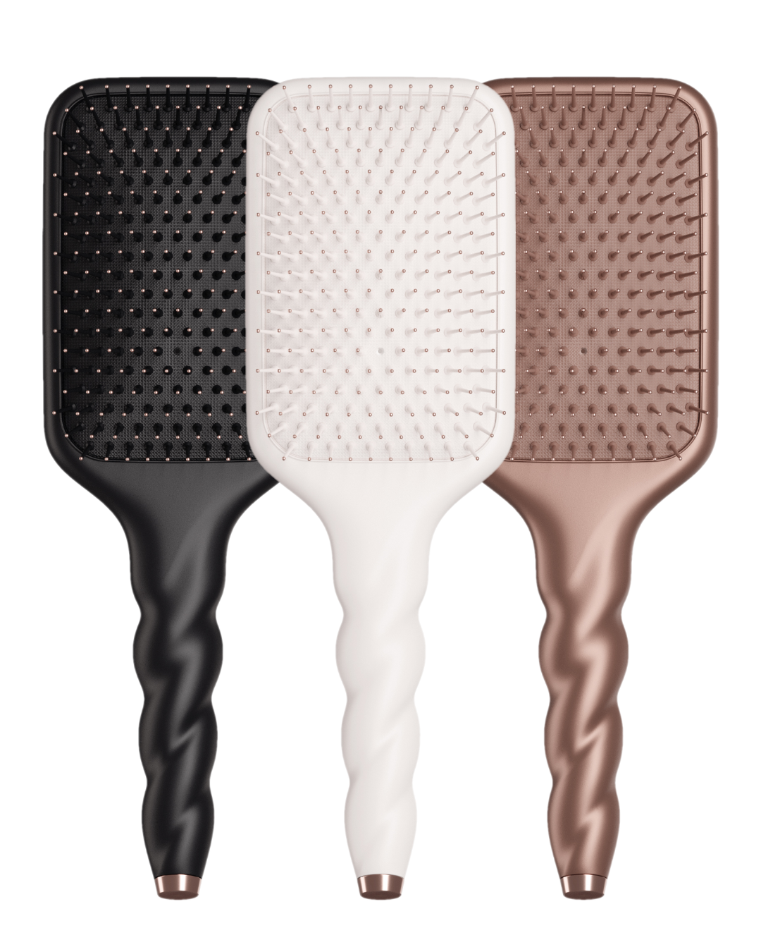 PREMIUM PADDLE BRUSH TRIO