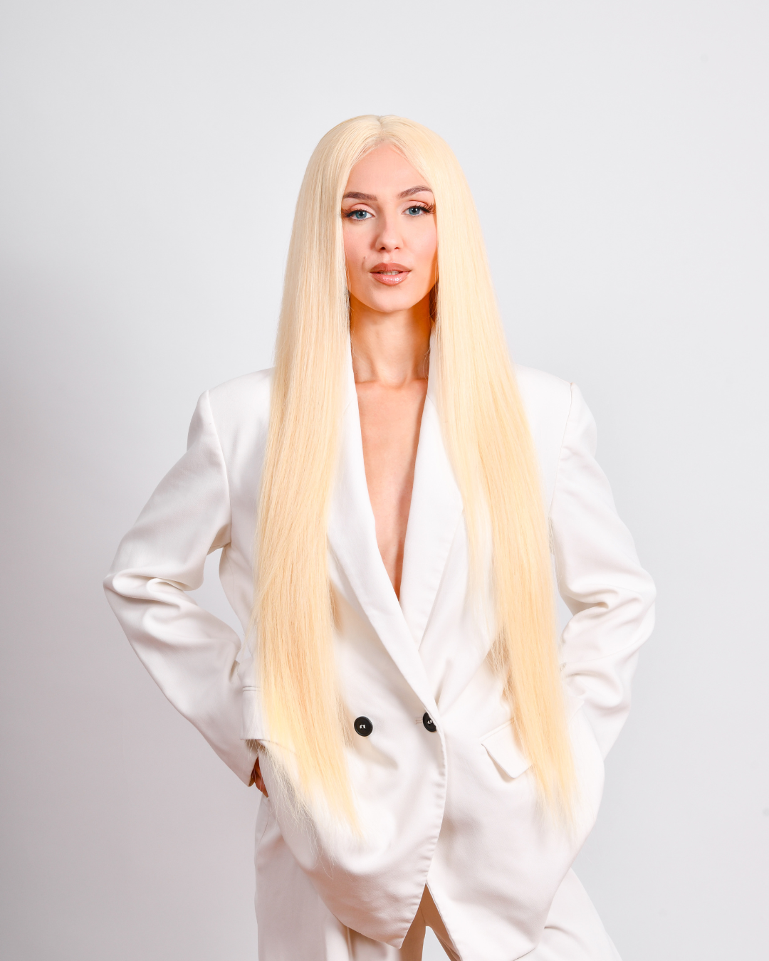 CANVAS BLONDE ULTRA LENGTH HUMAN HAIR WIG