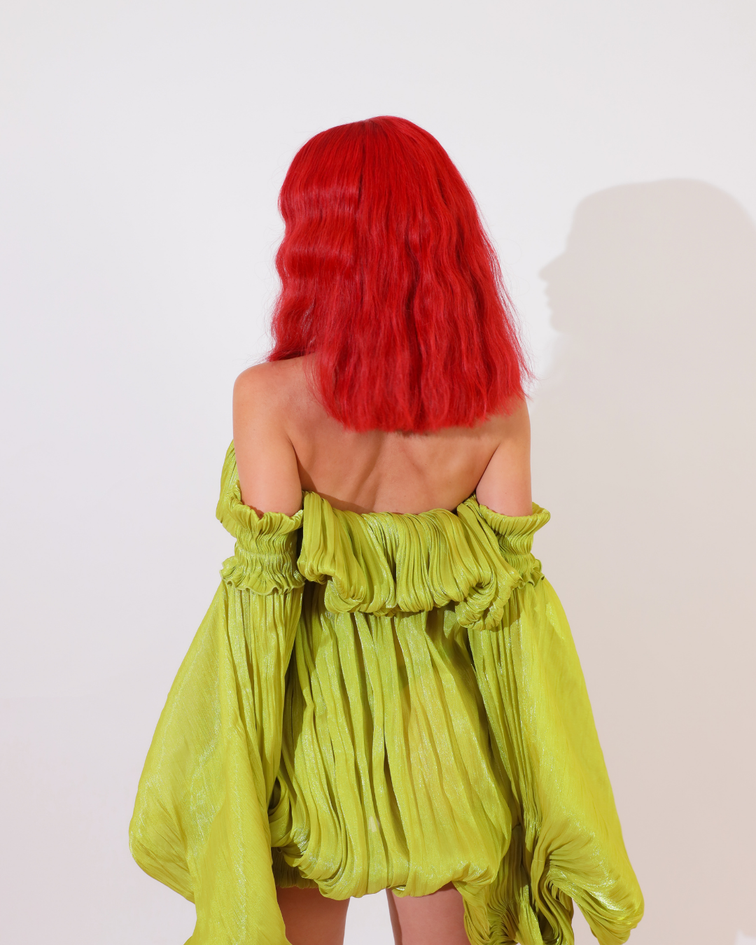 SUNBURN RED HALO HUMAN HAIR WIG