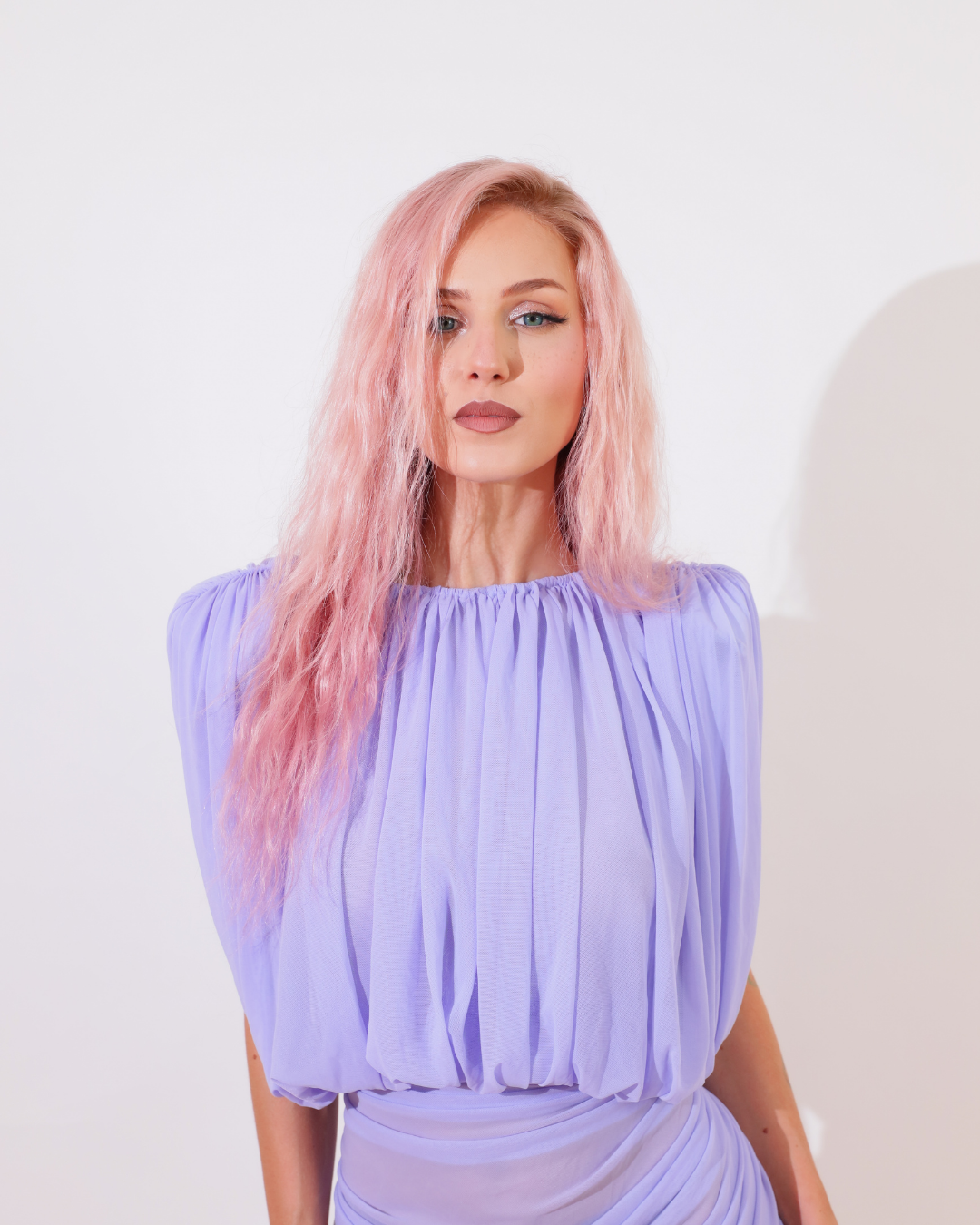 WATERMELON PINK HALO HUMAN HAIR WIG