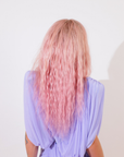 WATERMELON PINK HALO HUMAN HAIR WIG