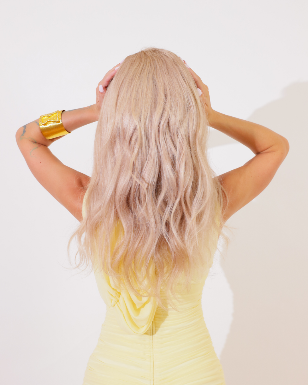 ICED LATTE HALO HUMAN HAIR WIG