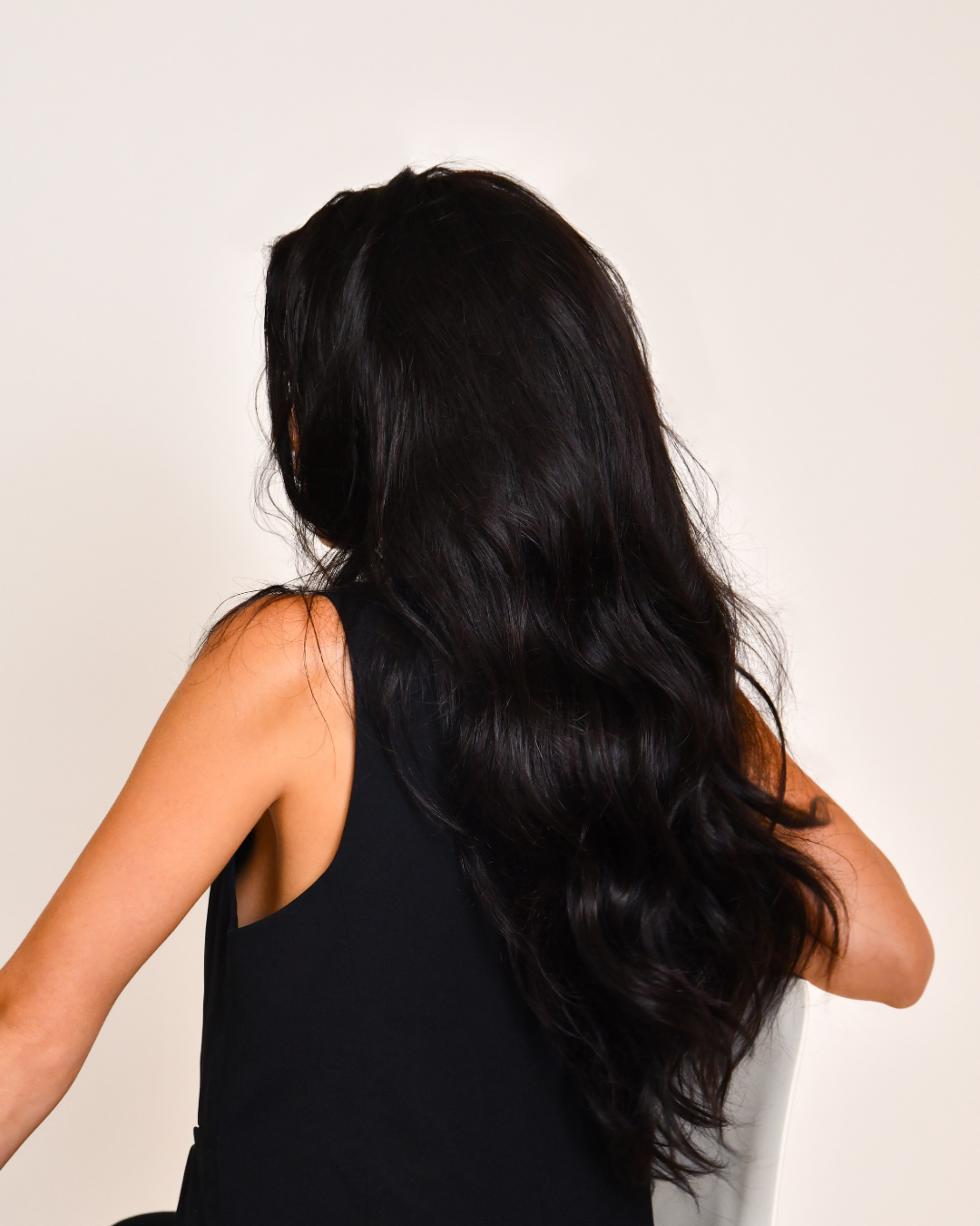 human hair black