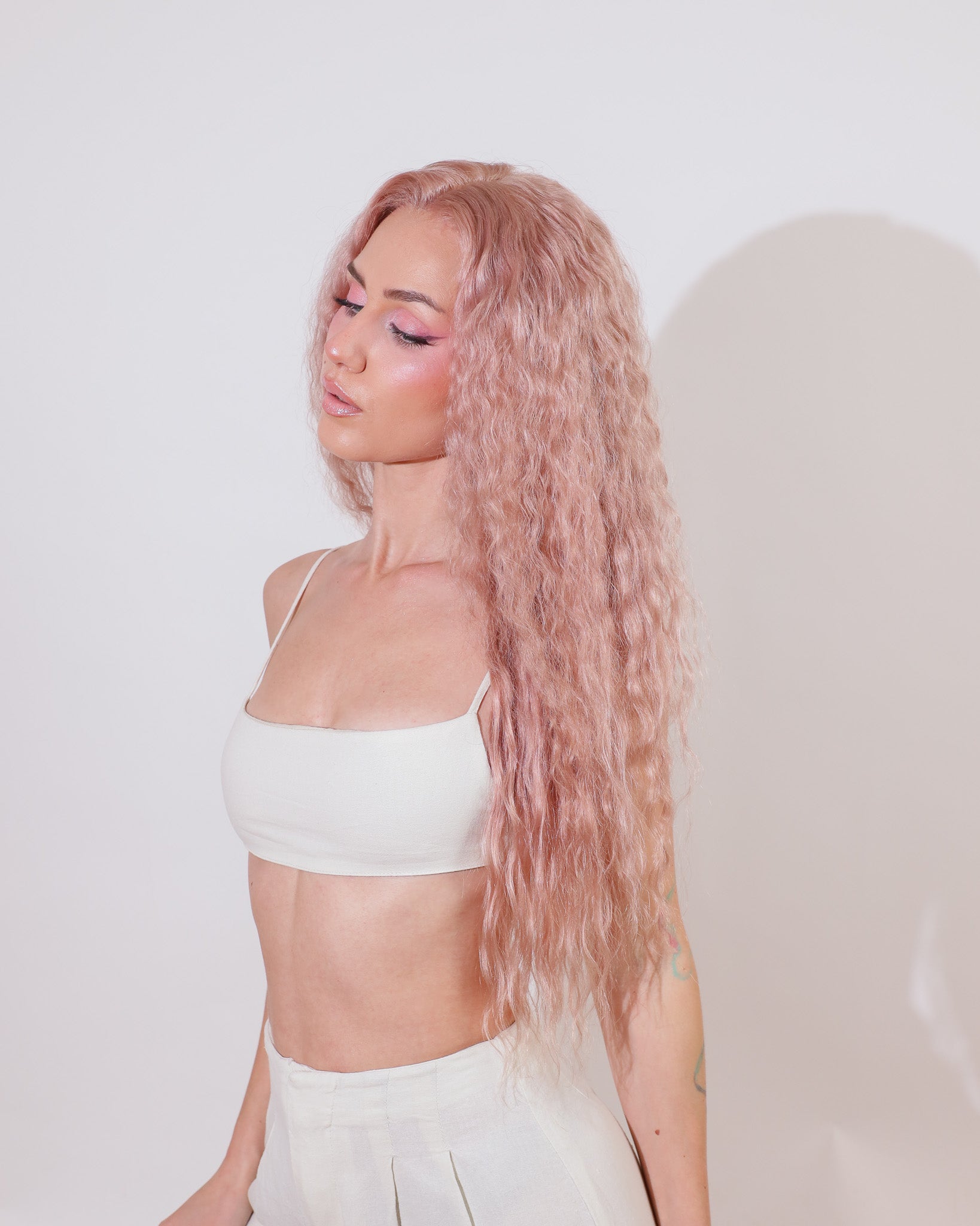 COTTON CANDY CRUSH HUMAN HAIR WIG