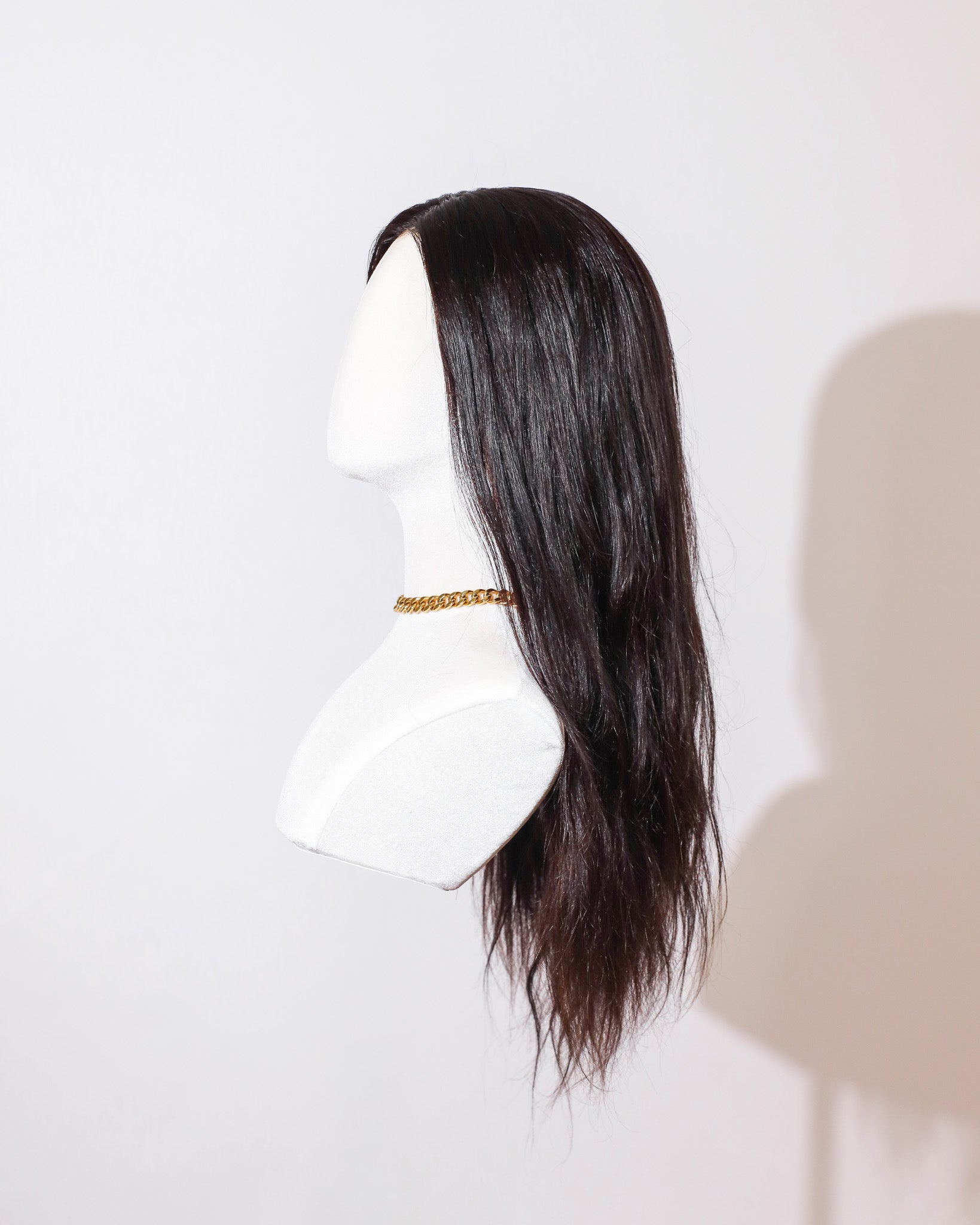 Sample Sale | Soft Noir Petite | Halo Wig | 18"