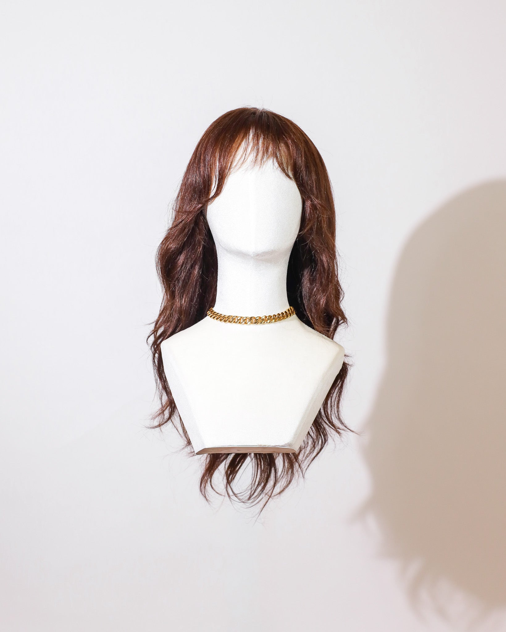 Sample Sale | Cinnamon Drift | Halo Wig | 18"