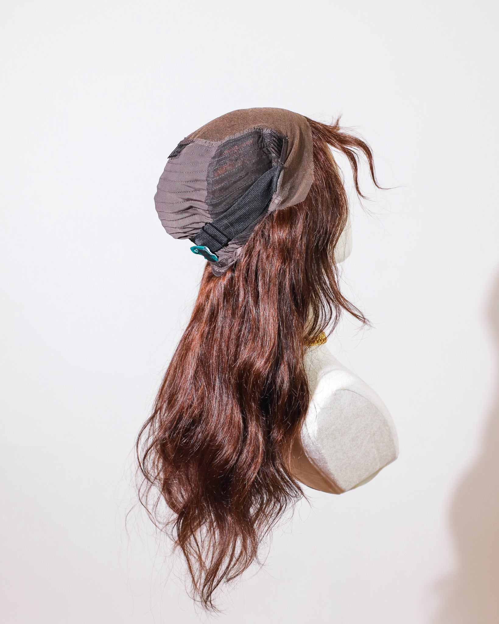 Sample Sale | Cinnamon Drift | Halo Wig | 18"