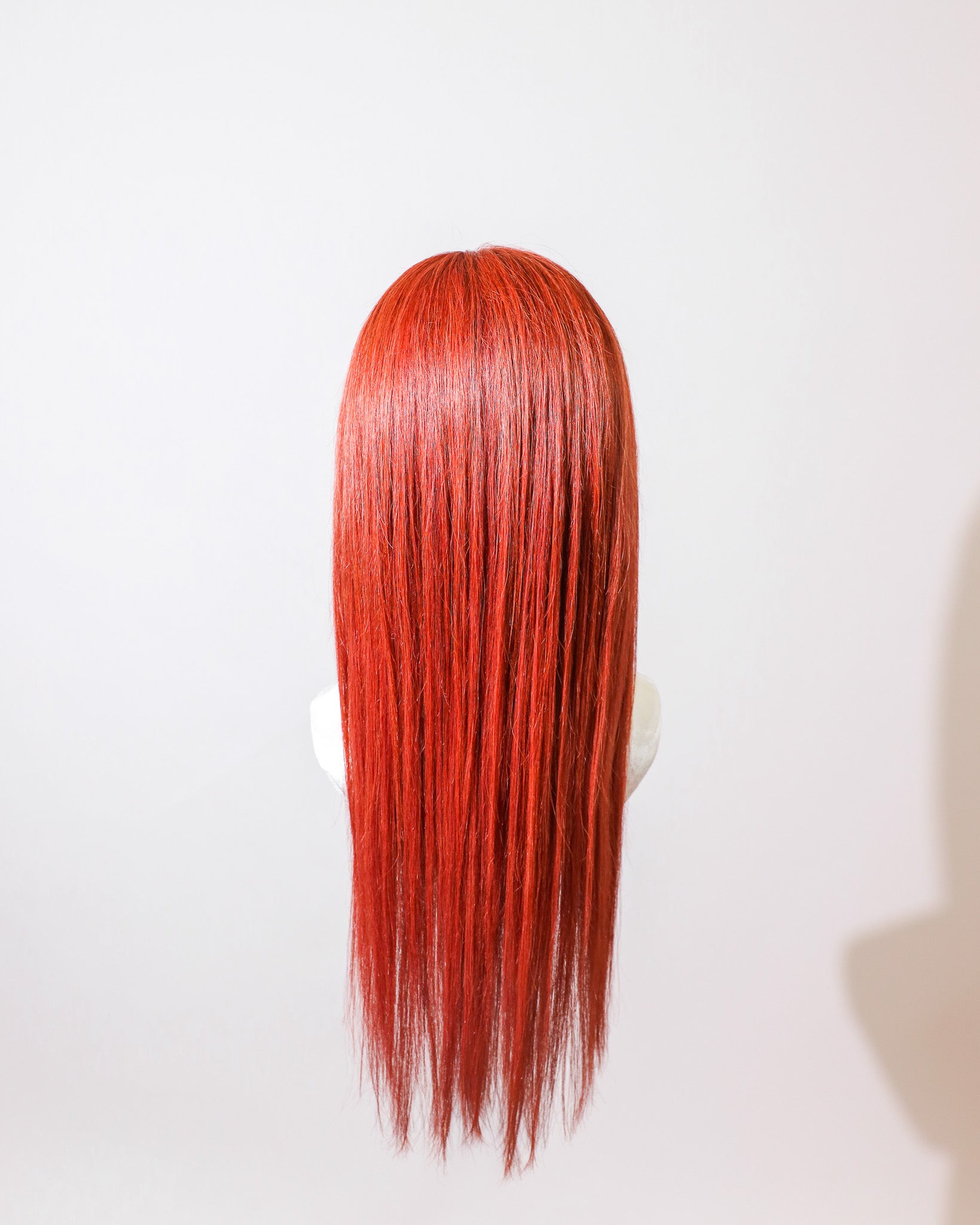 Sample Sale | Carrot Copper | Halo Wig | 18"