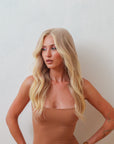 BEIGE VEIL HALO GLUELESS WIG