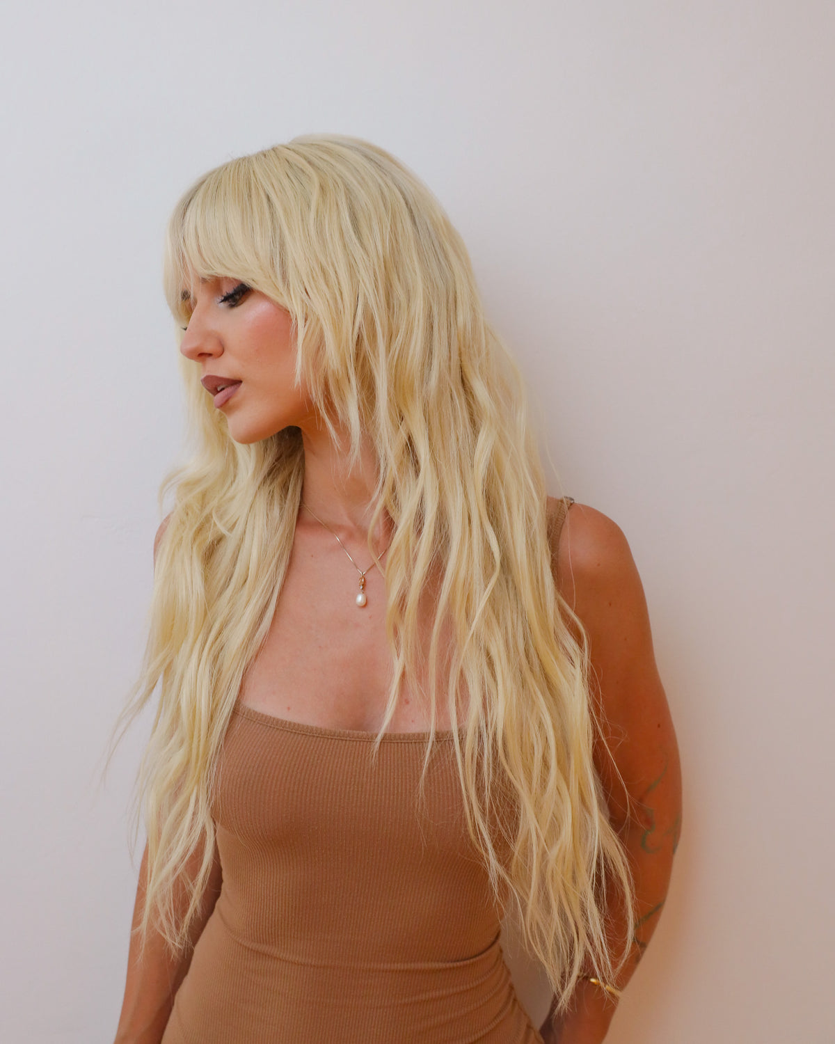 CHAMPAGNE SHAG ATELIER HD HUMAN HAIR WIG