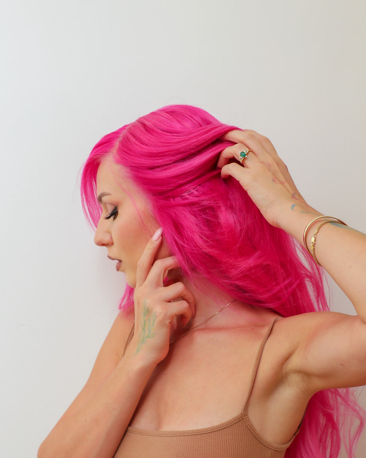 ADELA FUSCHIA ATELIER HD HUMAN HAIR WIG