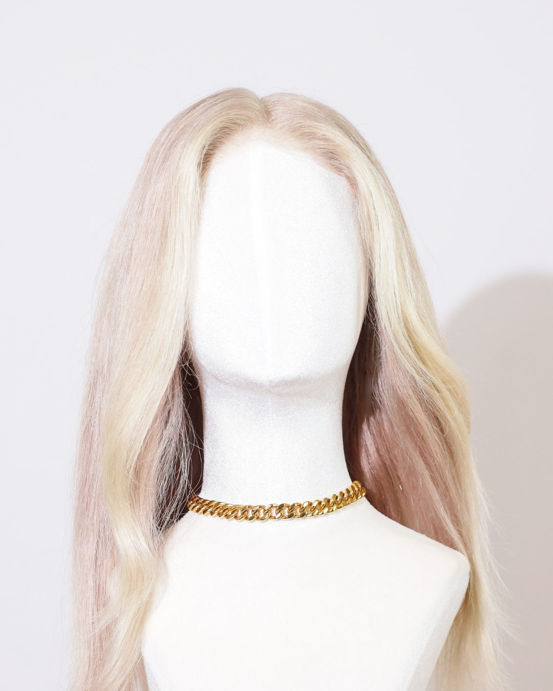 BEIGE VEIL HALO GLUELESS WIG