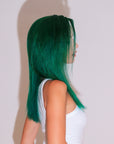 Forrest Green 16" Human Hair Wig