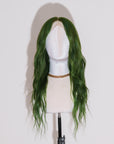 Nymph Green 20" Human Hair Wig