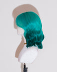 Aquamarine Blue 12" Human Hair Wig