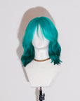 Aquamarine Blue 12" Human Hair Wig