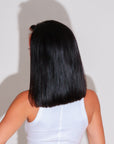 Sunburnt Black 12" Human Hair Wig