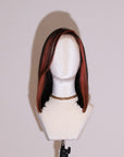 Sunburnt Black 12" Human Hair Wig