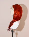 ORANGE CHOCOLATE STRAIGHT 22" HUMAN HAIR WIG