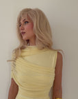 ICED LATTE WITH BANGS HALO HUMAN HAIR WIG